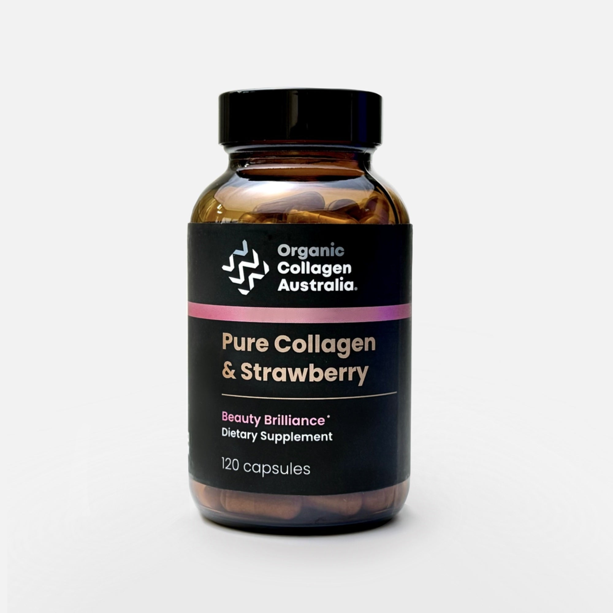 Pure Collagen with Strawberry (120 capsules)